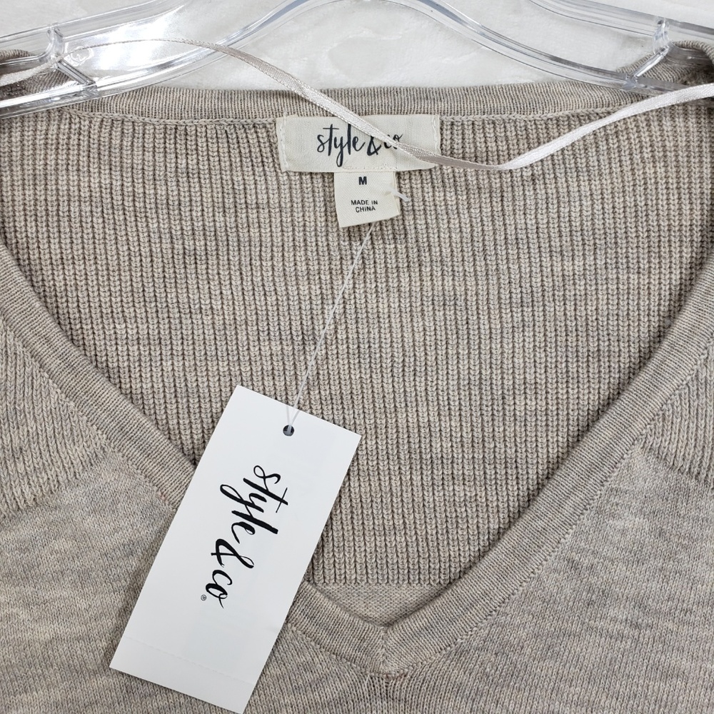 Style & Co Tunic Sweater - Picture 3 of 8